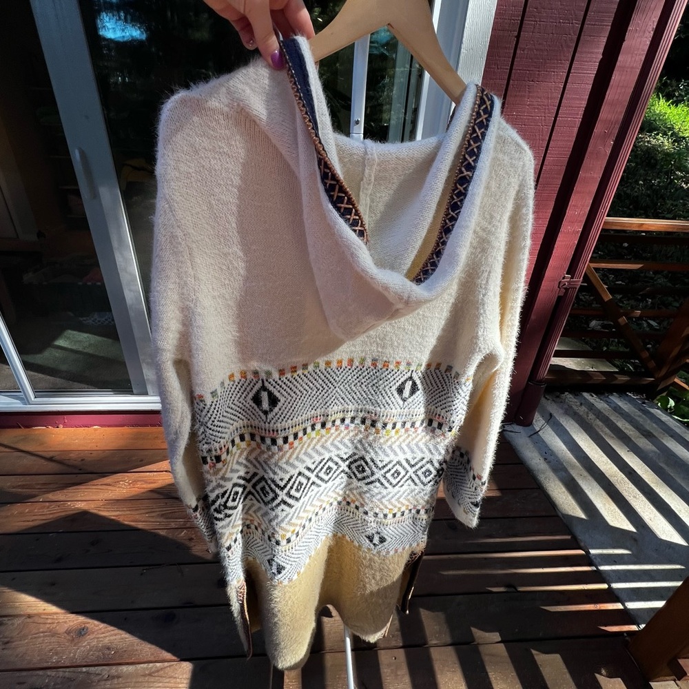 Long Sweater with Hood- super soft! 🥰 - Picture 2 of 6